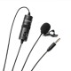 BOYA BY-M1 wired lavalier microphone - black
