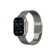 AmazingThing Titan Premium Metal Band for AppleWatch 38/40/41/42/44/45/46/49 mm - Silver