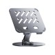 Wozinsky WRS-DSY84SS 360° Rotating Aluminum Tablet Stand - Gray