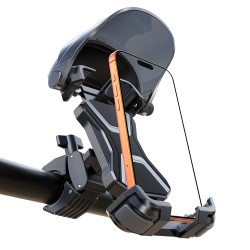 Joyroom JR-ZS528 Bike Holder with Sun Visor - Black