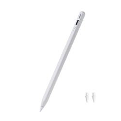Joyroom JR-X15 Pro Active Stylus with 2 Spare Tips - White