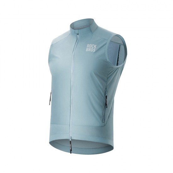 Rockbros YDMJ003 Windproof Vest Spring/Autumn Size L - Blue