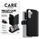 CARE by PanzerGlass Feature Wallet Kickstand Case for Samsung Galaxy A57 - Black