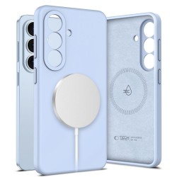 Tech-Protect Silicone MagSafe Case for Samsung Galaxy S26 - Blue