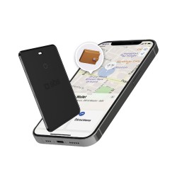 SBS Track My Card Ultra-Thin Universal iOS Android Locator - Black