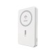 Dudao K14S Magnetic Power Bank 20W 5000mAh 1x USB-A 1x USB-C - White