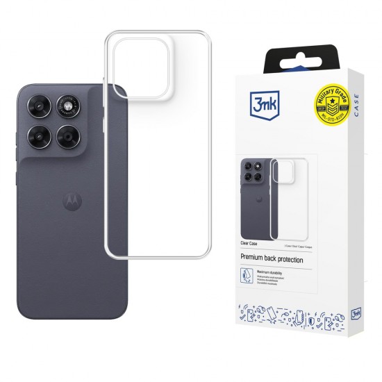 3mk Clear Case for Motorola Moto G67 / Moto G77 - transparent