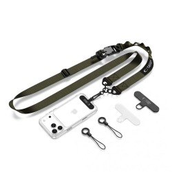 Tech-Protect C9S Rope Crossbody Phone Lanyard - Green