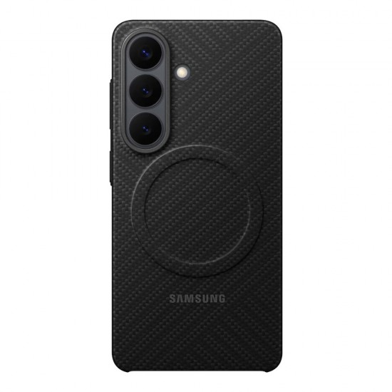 Samsung Carbon Magnet Case for Samsung Galaxy S26, compatible with MagSafe - black