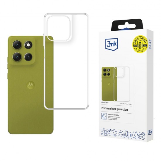3mk Clear Case for Motorola Moto G86 / G86 Power - transparent