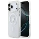 Etui Guess IML Gradient Triangle Logo MagSafe na iPhone 17 Pro Max - przezroczyste