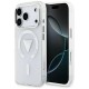Etui Guess IML Gradient Triangle Logo MagSafe na iPhone 17 Pro - przezroczyste
