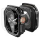 Etui Spigen Rugged Armor + Szkło hartowane 9H na Apple Watch Ultra 49 mm - czarne matowe