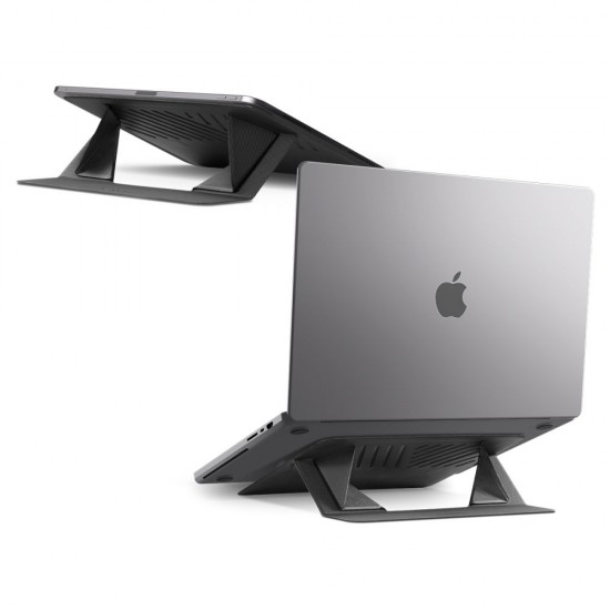 Podstawka pod laptopa Spigen SlimFold LD201-S6 - szara