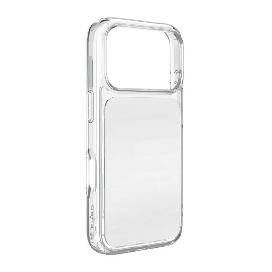 Puro Plate Mag Case for iPhone 17 Pro Compatible with MagSafe - White