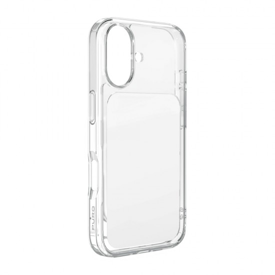 Puro Plate Mag Case for iPhone 17 Compatible with MagSafe - White