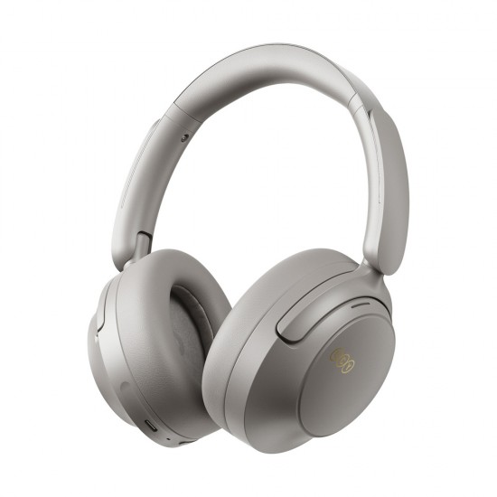 QCY H3S Wireless On-Ear Headphones with LDAC and ANC Noise Cancellation - Gray