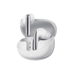 QCY Melobuds N60 Wireless In-Ear Headphones with LDAC and ANC Noise Cancellation - White