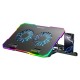 Wozinsky WDCX-A26 NitroCool RGB Gaming Laptop Cooling Pad - Black