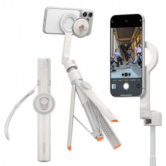 Spigen S582W Bluetooth Selfie Stick - Beige
