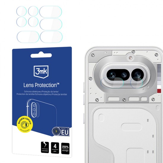 3mk Lens Protection™ Hybrid Camera Lens Glass for Nothing Phone (4a)