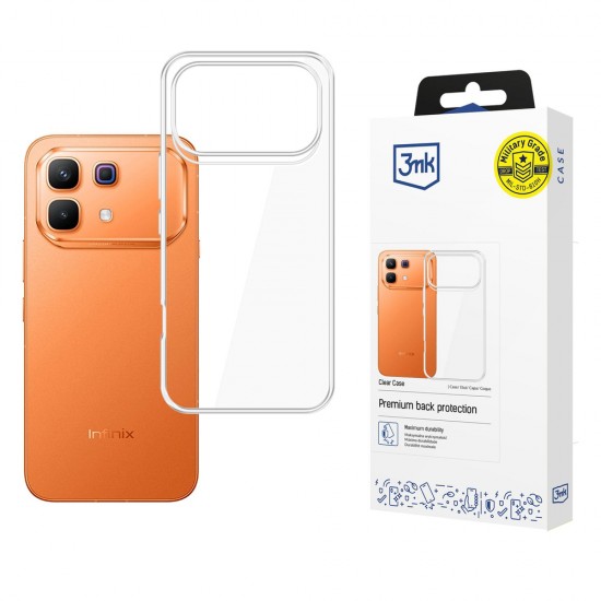 3mk Clear Case for Infinix Note 60 Pro - transparent