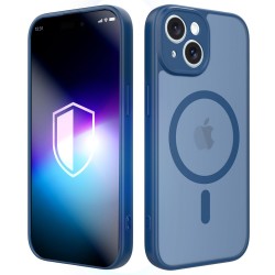 3mk Misty MagCase for iPhone 14 - blue