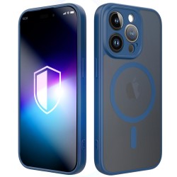 3mk Misty MagCase for iPhone 15 Pro Max - Blue
