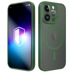 3mk Misty MagCase for iPhone 15 Pro Max - Green