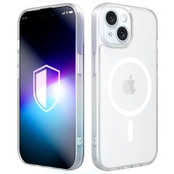 3mk Misty MagCase for iPhone 15 - white