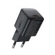 Acefast A117 GaN PD 20W USB-C Wall Charger - Black