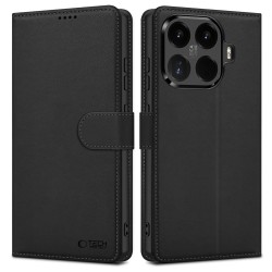 Etui Tech-Protect Wallet na Xiaomi 17T Pro - czarne