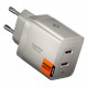 Ładowarka sieciowa Spigen Essential EE472EU-GAN 2-Porty 47 W - tytanowa
