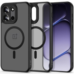 Etui Tech-Protect Magmat MagSafe na OnePlus Nord 6 - czarne matowe