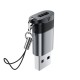 Acefast J8 USB-C - USB-A Adapter - Gray