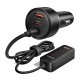 Orico ChargeClip 108W Car Charger 2x USB-A + 4x USB-C with Clip - Black