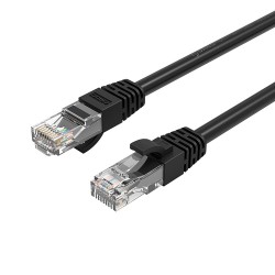 Orico PUG-C6 CAT6 1000Mbps RJ45 Ethernet Network Cable LAN Round 20m - Black