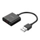Orico SKT3 USB-A External Sound Card - Black