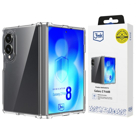 3mk Armor Case for Samsung Galaxy Z Fold 8 Wide - Transparent