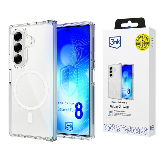 3mk Armor MagCase for Samsung Galaxy Z Fold 8 Ultra - Transparent