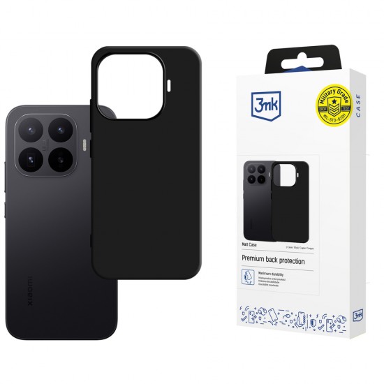 3mk Matt Case for Xiaomi 17T - black