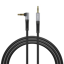 Orico AXW Mini Jack 3.5mm Male to Male Angled Audio Cable 2m - Black
