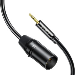 Orico AXKF mini jack 3.5 mm to XLR female audio cable 5 m - black