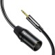 Orico AXKF mini jack 3.5 mm to XLR female audio cable 5 m - black