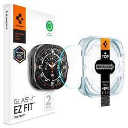 Spigen Glas.TR EZ Fit AC 2-Pack Tempered Glass for Samsung Galaxy Watch Ultra 47mm