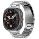 Tech-Protect Stainless Steel Bracelet for Samsung Galaxy Watch Ultra 47mm - Silver