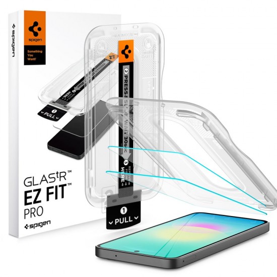 Spigen Glas.tR EZ Fit 2-Pack Tempered Glass for Samsung Galaxy A27 5G