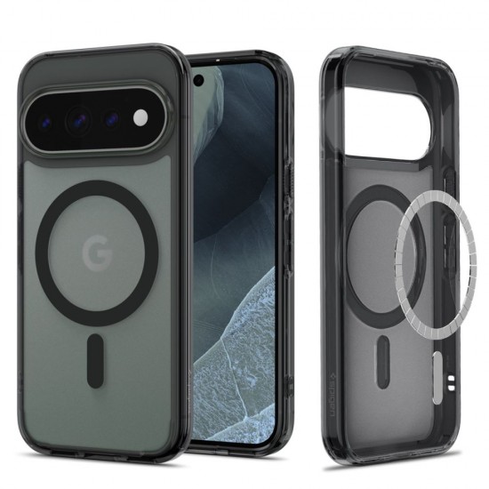 Spigen Ultra Hybrid Mag MagSafe Case for Google Pixel 11 Pro - Black and Gray