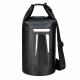 WNA-15L waterproof bag for a 15 l sup kayak with an RFID blocking divider - black