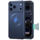 ESR Cyber ​​Tough MagSafe Case for iPhone 18 Pro Max / 17 Pro Max - Navy Blue